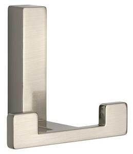Siro Garderobna kljuka (Do x Š x V: 70 x 61 x 40 mm, Število kaveljčkov: 2 kos, Plemenito jeklo)