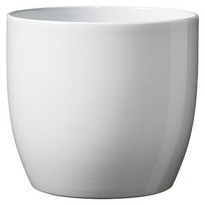Soendgen Keramik Okrogli lonec Basel Full Colore (Zunanje dimenzije (Ø x V): 14 x 13 cm, Bele barve, Keramika, Sijaj)