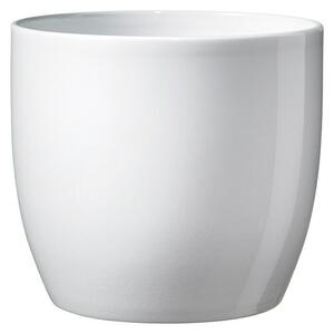 Soendgen Keramik Okrogli lonec Basel Full Colore (Zunanje dimenzije (Ø x V): 24 x 23 cm, Bele barve, Keramika, Sijaj)