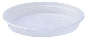 Elho Green Basics Podstavek za lonec za rastline za orhideje (Zunanje dimenzije (Ø x V): 10 x 1 cm, Plastika, Prozorna)