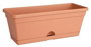 Elho Green Basics Korito za rastline Mini (Zunanje dimenzije (Do x Š x V): 30 x 12 x 11 cm, Plastika, Terakota)