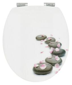 Poseidon WC deska Spa (MDF, Antracitne barve, S samodejnim spuščanjem)