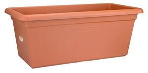Elho Green Basics Korito za rastline Garden XXL (Zunanje dimenzije (Do x Š x V): 60 x 30 x 28 cm, Plastika, Terakota)