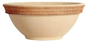 Okrogel lonec za rastline (Ø x V: 23 x 11 cm, Terakota)