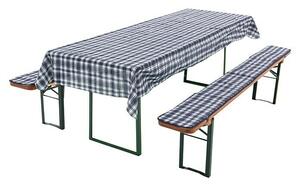 Doppler Set prekrival za gasilsko garnituro (Bele barve/modre barve, Ustrezno za: 50 cm širina mize)