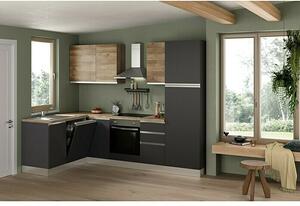 Marinelli Cucine Predsestavljena kotna kuhinja Ametista (Š x G: 270 x 160 cm, Z električnimi napravami)