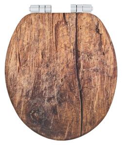 WC deska s počasnim zapiranjem 37 x 43 cm Rustic – Wenko