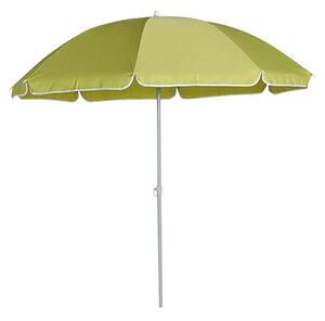 Sunfun Okrogli balkonski senčnik Provence II (Zelene barve, Premer platna: 200 cm)