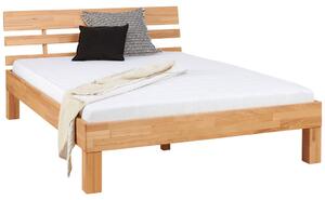 POSTELJA 140 cm x 200 cm , les bukev (jedrovina)
