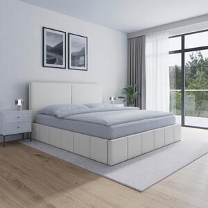 Bessagi Home Oblazinjena Postelja Mila, 180x200, Bela