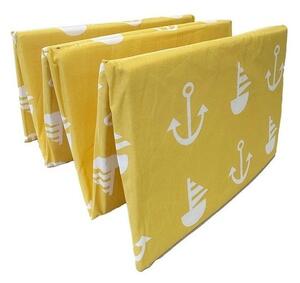 Ležalnik na plaži Anchor yellow 180 x 50 cm