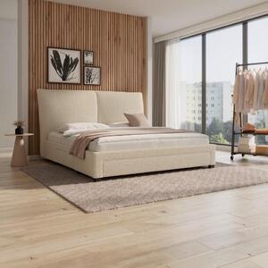 Bessagi Home Oblazinjena Postelja Elli, 180x200, Krem