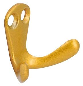 Siro Garderobna kljuka (Do x Š x V: 44 x 33 x 22 mm, Število kaveljčkov: 2 kos)