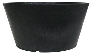 Okrogel cvetlični lonec Octavia (Antracit, Ø x V: 30 x 15 cm)