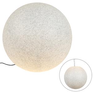 Sodobna zunanja svetilka siva 77 cm IP65 - Nura
