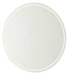 Sodobno kopalniško ogledalo 60 cm s LED in dotikom zatemnitve - Sebas