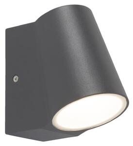 Moderna zunanja stenska svetilka antracit vključno z LED - Uma