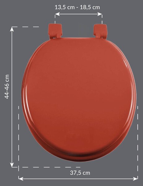 WC deska 37 x 47 Vitamine – douceur d'intérieur