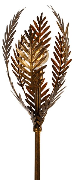 Vintage talna svetilka zlata 70 cm - Botanica